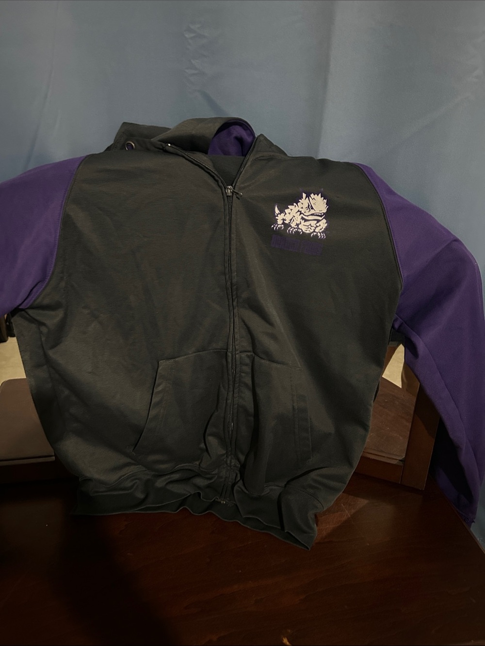 Vintage TCU zipper sweater